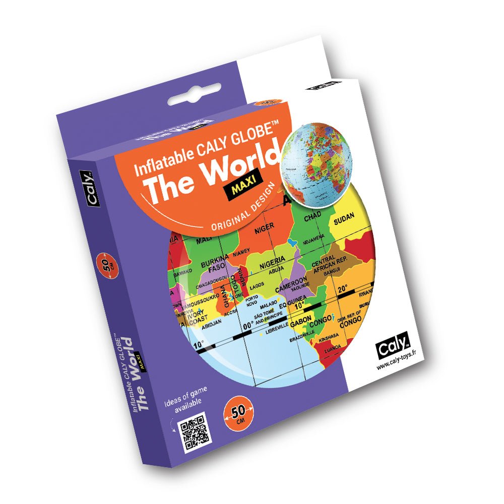 The World 20-inch Large Inflatable Globe - Tampa Home & Garden Store