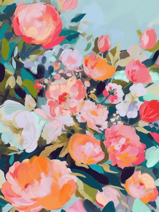 The Garden Wakes Art Print – Fresh & Serene Wall Decor - Tampa Home & Garden Store