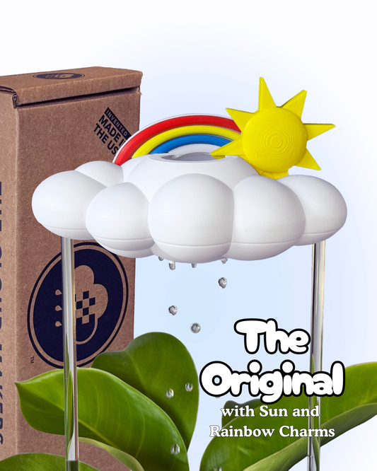 Original Dripping Rain Cloud with Sun and Rainbow Charms - Tampa Home & Garden Store
