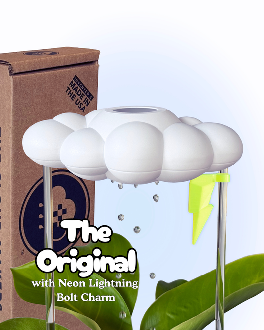 Original Dripping Rain Cloud with Neon Lightning Bolt Charm - Tampa Home & Garden Store
