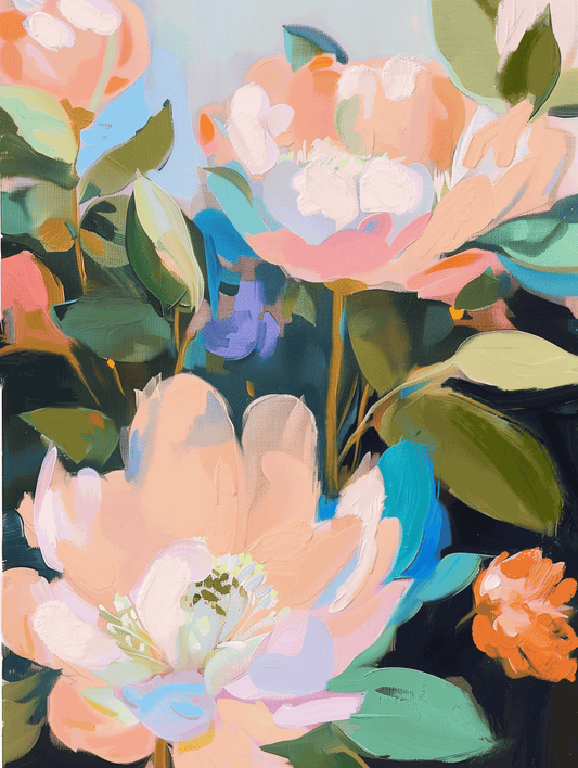 The Peonies Arrived Today Art Print – Bright & Joyful Wall Decor - Tampa Home & Garden Store