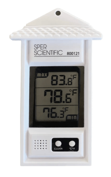 Thermometer w/ Digital Min/Max Display (Mercury Free) - Tampa Home & Garden Store