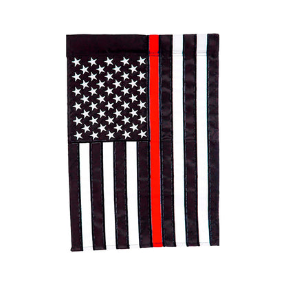 Thin Red Line Garden Applique Flag - Tampa Home & Garden Store