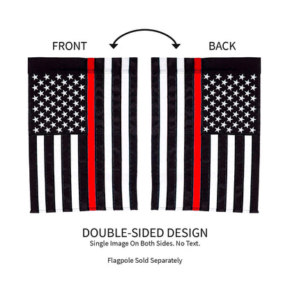 Thin Red Line Garden Applique Flag - Tampa Home & Garden Store