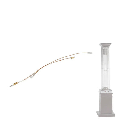 Threaded thermocouple replacement copper wire with brass connector for Fire Sense patio heater on Tampa Home & Garden Store