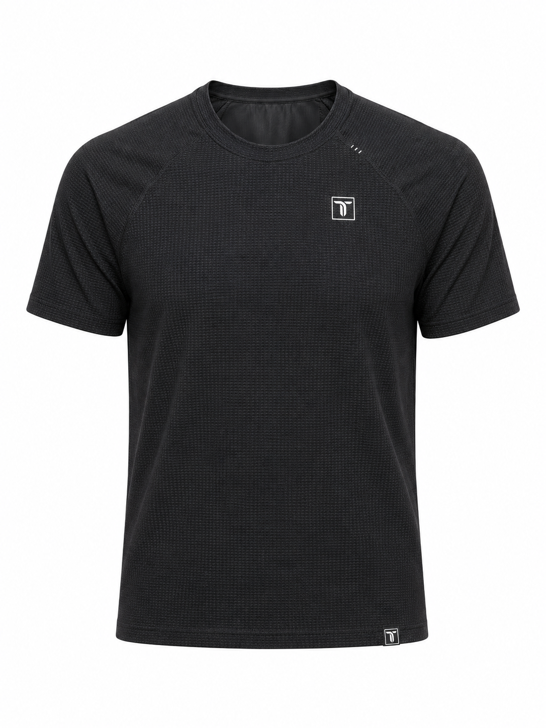 Thrive Elite Athletic T Shirt black pickleball tee with Thrive Pickleball logo on chest on Tampa Home & Garden Store