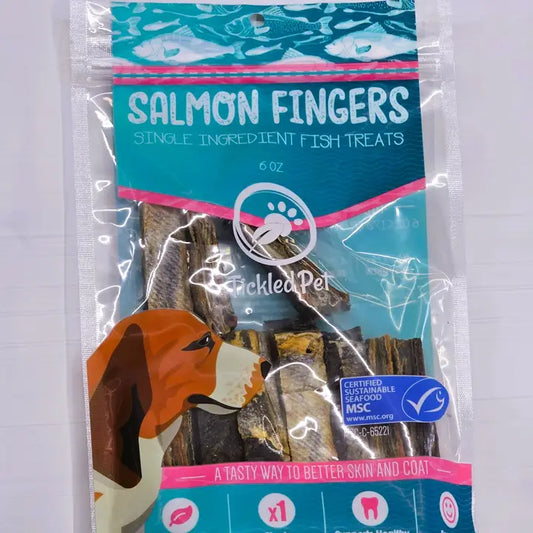 Tickled Pet Salmon Finger - 6 oz - Tampa Home & Garden Store