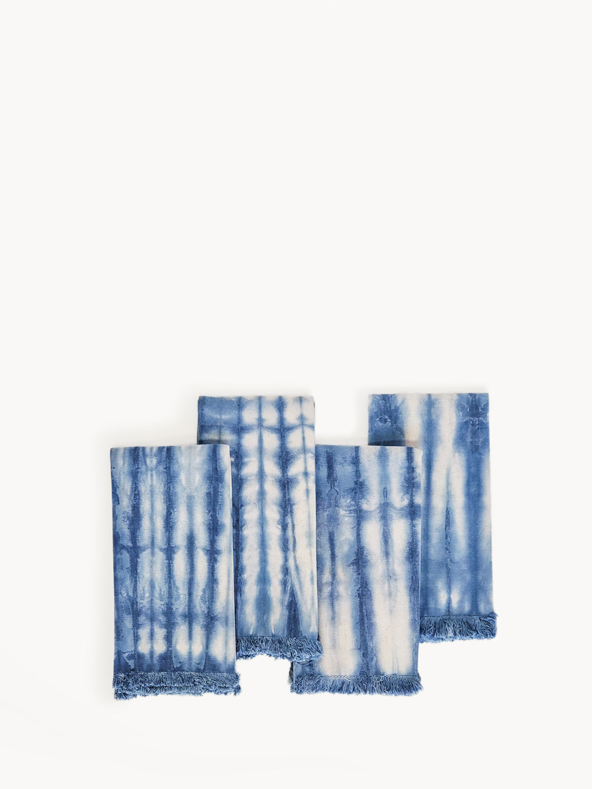 Tie Dye Cotton Napkin - Indigo Blue (Set of 4) - Tampa Home & Garden Store