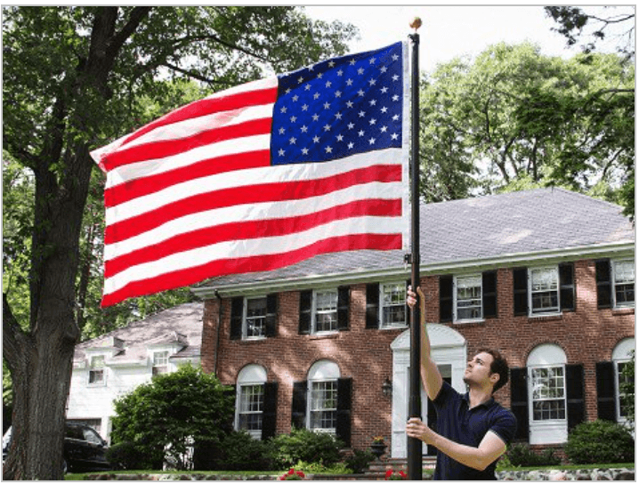 Titan Telescoping Flagpole | Made in USA | Lifetime Warranty - Tampa Home & Garden Store