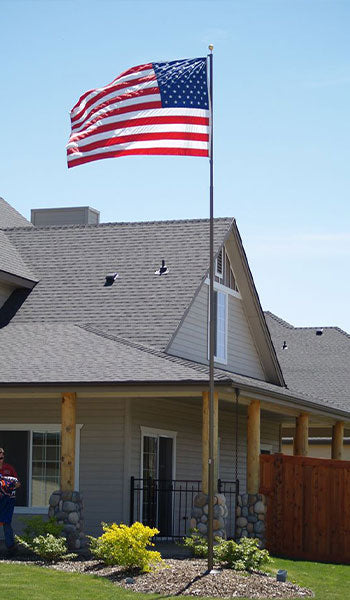 Titan Telescoping Flagpole | Made in USA | Lifetime Warranty - Tampa Home & Garden Store