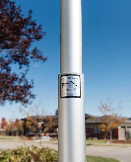 Titan Telescoping Flagpole | Made in USA | Lifetime Warranty - Tampa Home & Garden Store