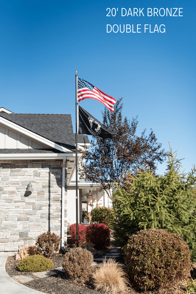 Titan Telescoping Flagpole | Made in USA | Lifetime Warranty - Tampa Home & Garden Store