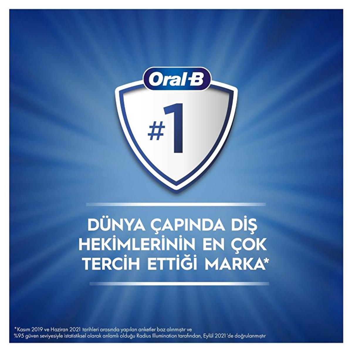Oral-B Pro Kids toothpaste poster with blue shield and 1 emblem on Tampa Home & Garden Store