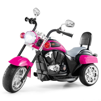6V 3 Wheel Kids Motorcycle-Blue