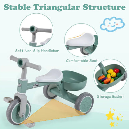 Convertible Trike with 86 Degree Steering