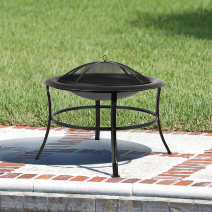Tokia 30" Round Fire Pit - Tampa Home & Garden Store