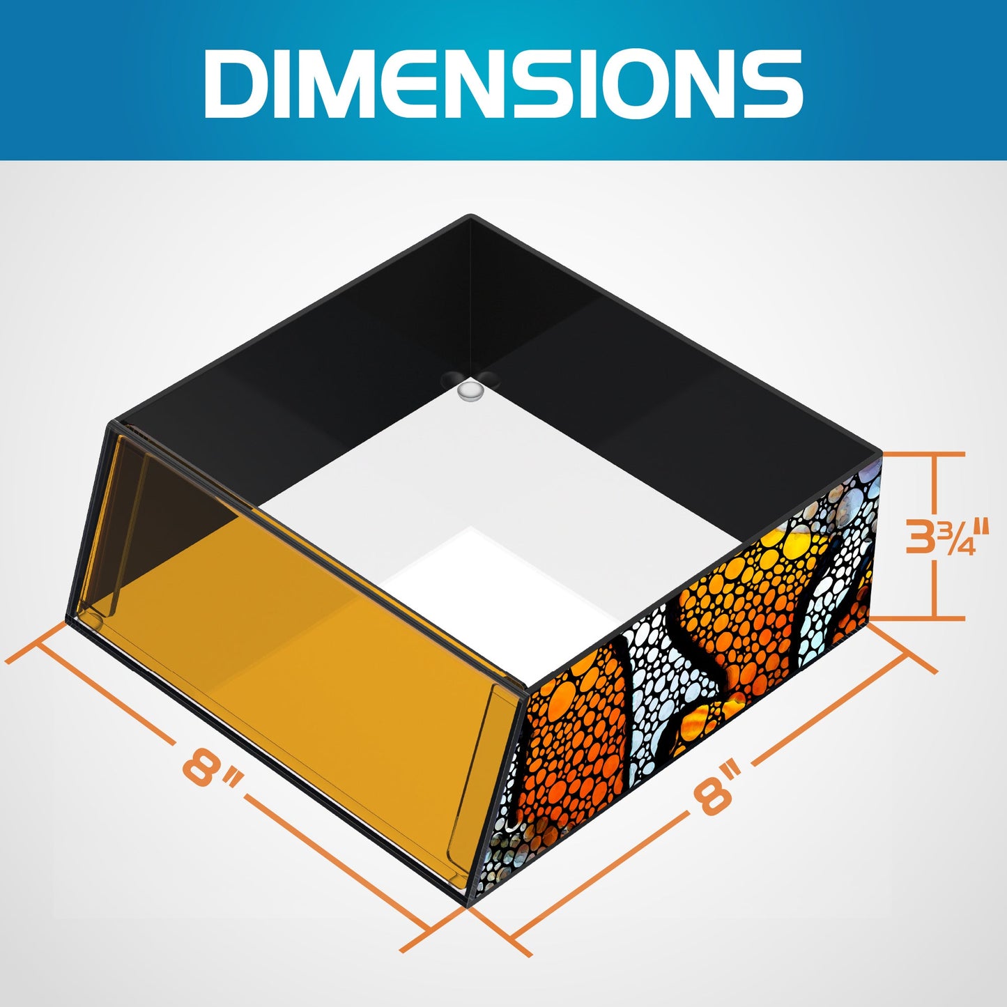 Top Down Viewer Clownfish 8 Inch Tank Panel