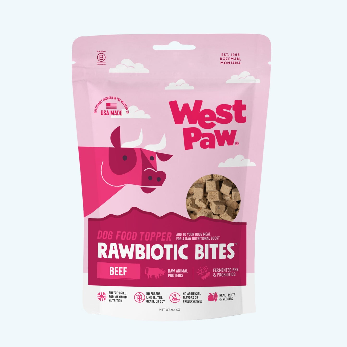 Beef Dog Food Topper with Probiotics and Veggies