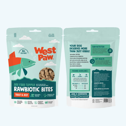 Protein Rich Trout and Beef Dog Food Topper