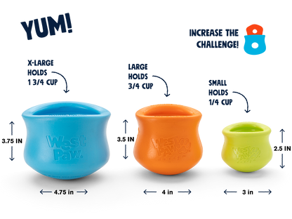 Toppl Puzzle Toy for Moderate Chewers and Treats