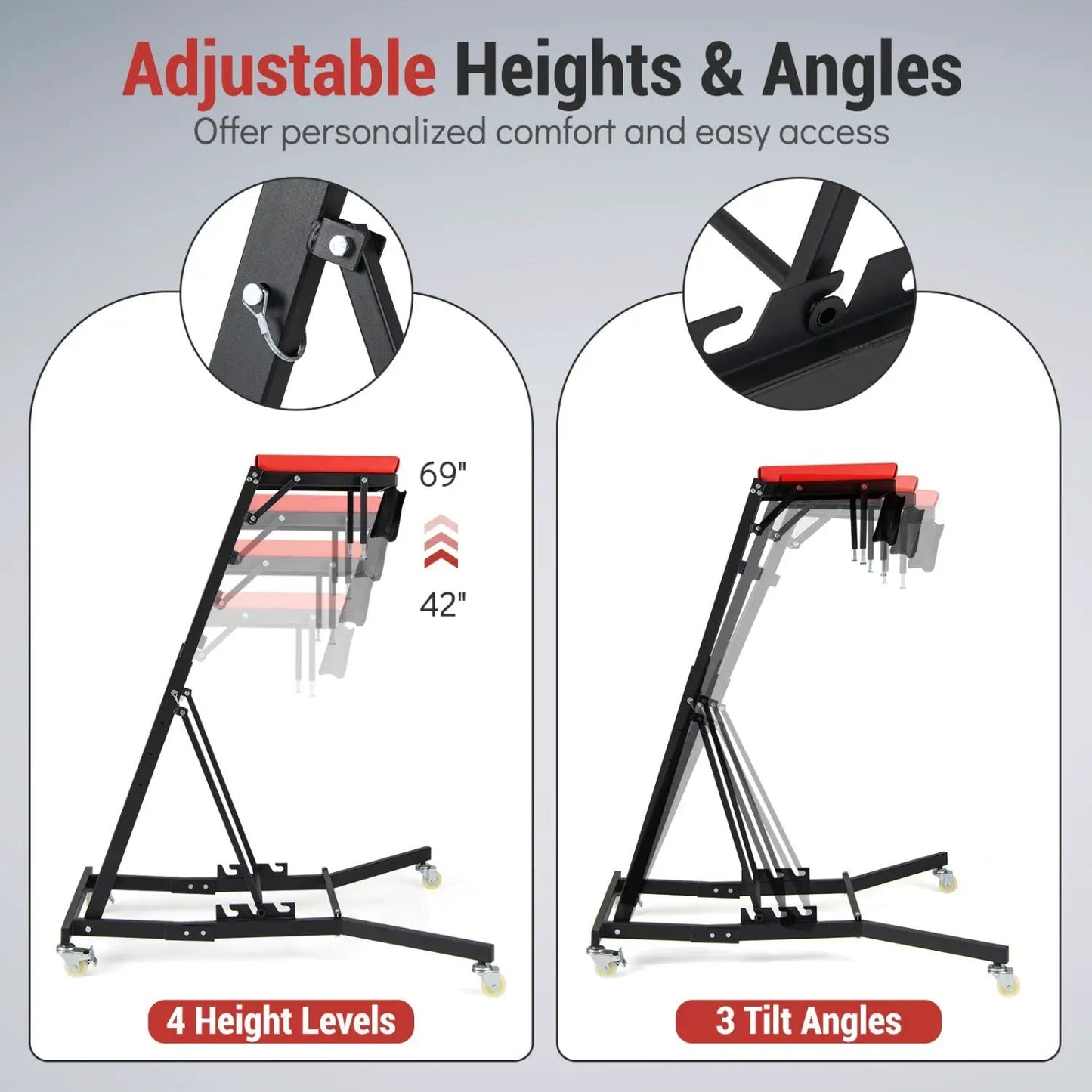 Topside Engine Creeper With 400 Lb Capacity 42