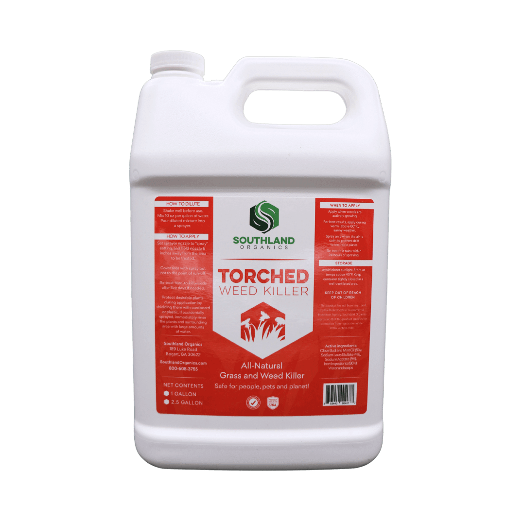 safe herbicide for gardens Torched All-Natural Weed Killer, 1 Gallon