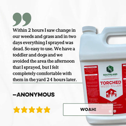 Torched Weed Killer Torched Herbicide | Natural - Tampa Home & Garden Store