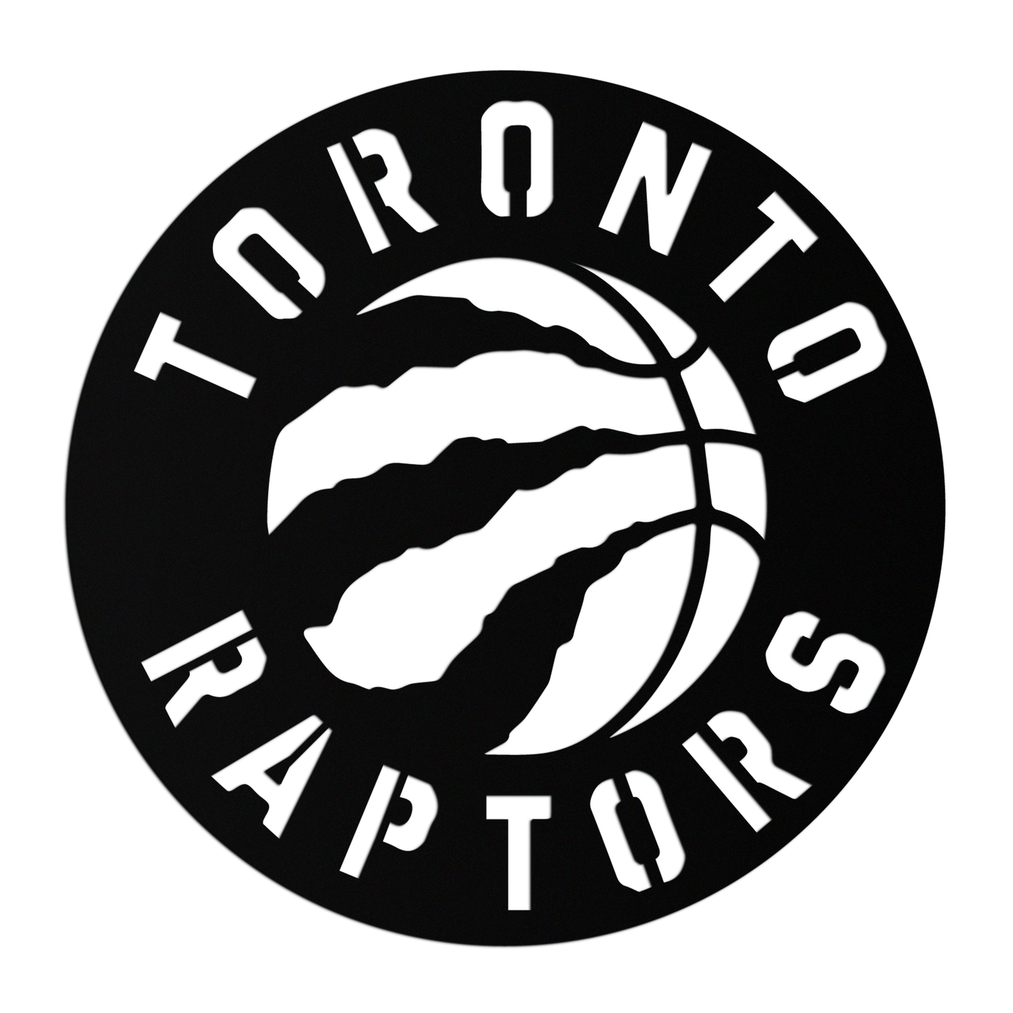 Toronto Raptors Logo Metal Wall Art – Bold Basketball Emblem for Sports Fans- KAF678 - Tampa Home & Garden Store