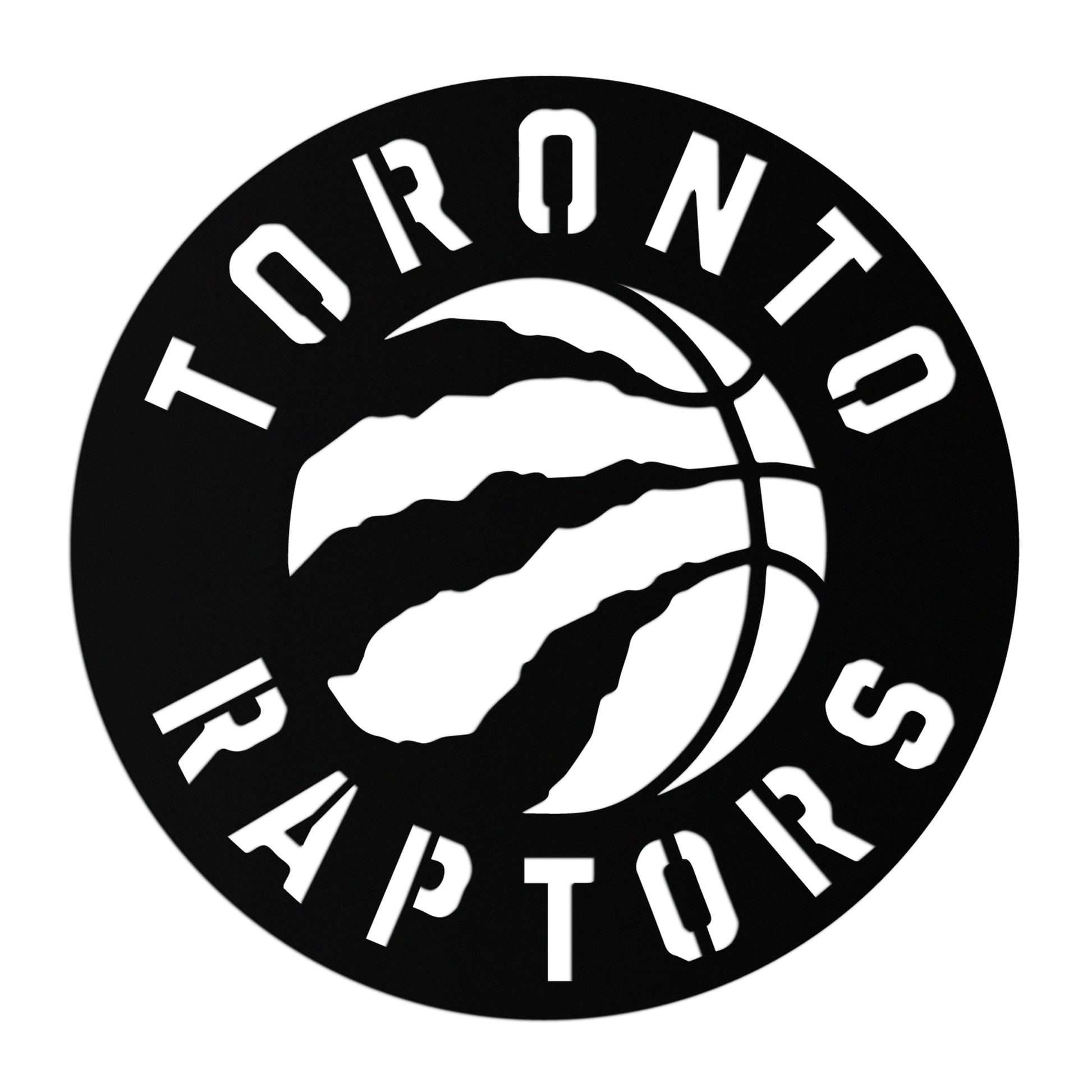 Toronto Raptors Logo Metal Wall Art – Bold Basketball Emblem for Sports Fans- KAF678 - Tampa Home & Garden Store