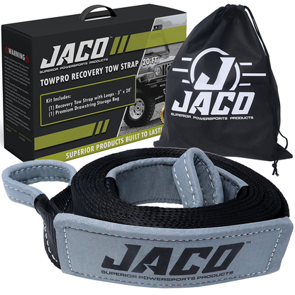 TowPro™ Recovery Tow Strap | Off Road 4x4 Towing Rope (31,542 lbs) - Tampa Home & Garden Store
