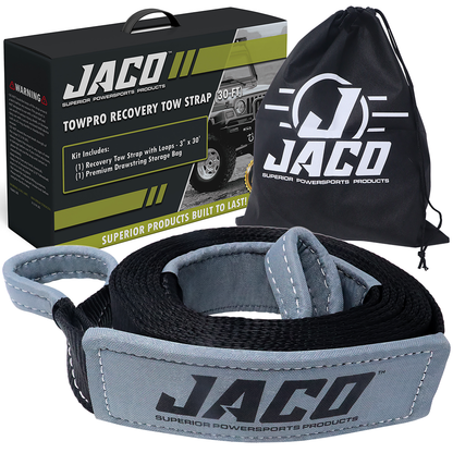 TowPro™ Recovery Tow Strap | Off Road 4x4 Towing Rope (31,542 lbs) - Tampa Home & Garden Store