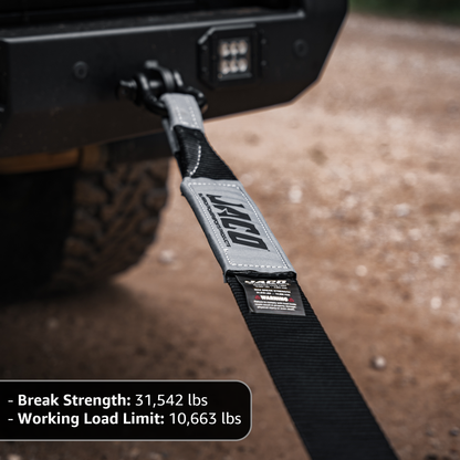 TowPro™ Recovery Tow Strap | Off Road 4x4 Towing Rope (31,542 lbs) - Tampa Home & Garden Store