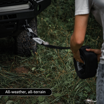 TowPro™ Recovery Tow Strap | Off Road 4x4 Towing Rope (31,542 lbs) - Tampa Home & Garden Store