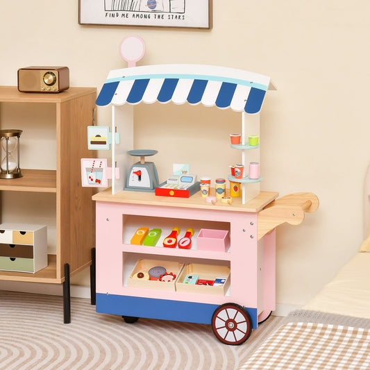 Toy Cart Play Set with POS Machine and Lovely Scale - Tampa Home & Garden Store