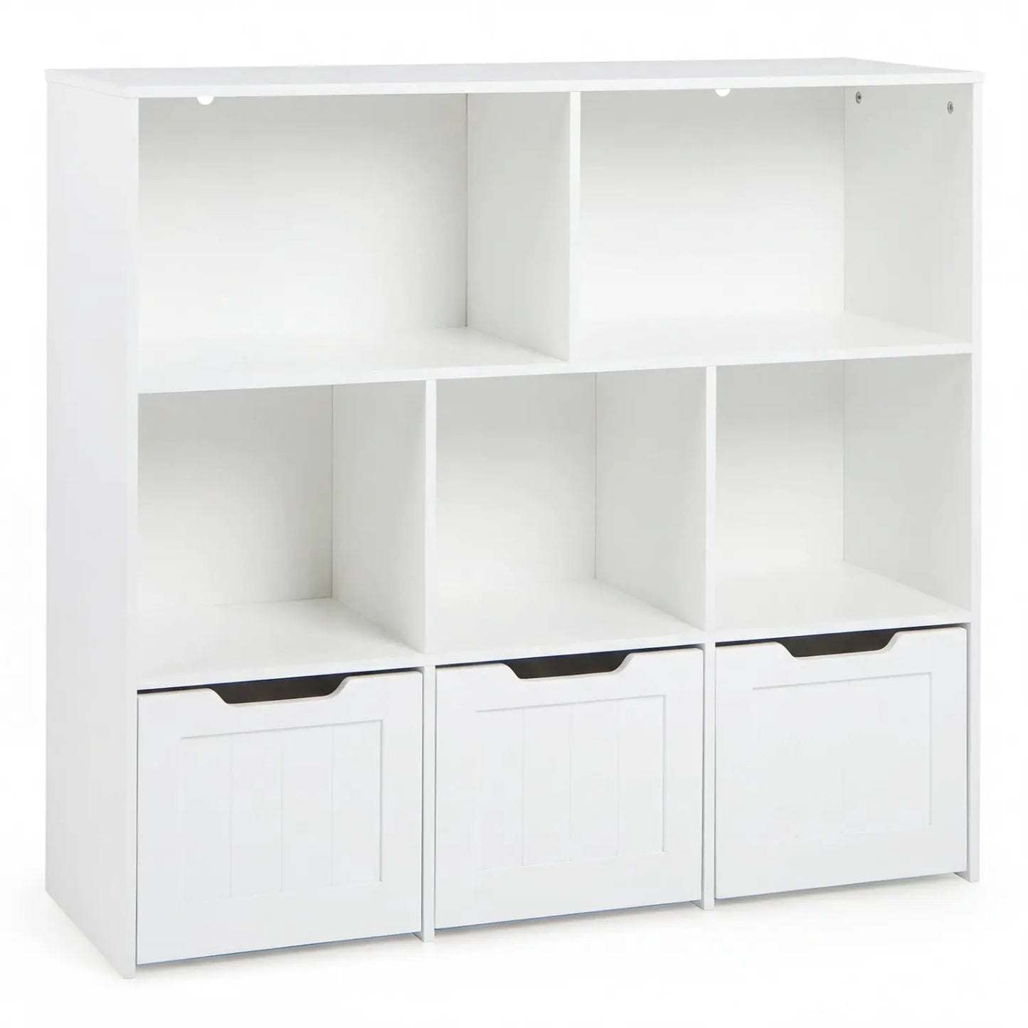 Kids Storage Organizer With Drawers and Cubbies