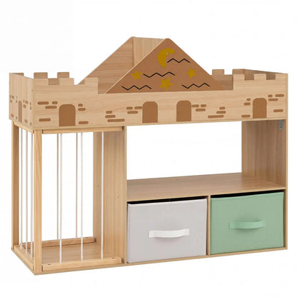 Kids Toy Storage Organizer with Plush Holder