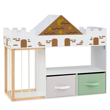 Kids Toy Storage Organizer with Plush Holder