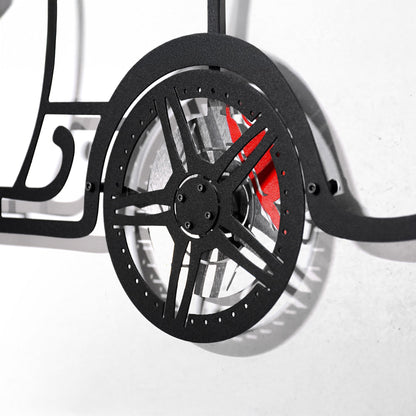 Toyota Supra MK4 Wall Art – JDM Legend Steel Silhouette with Spinning Wheels-KAFMEKA043 - Tampa Home & Garden Store