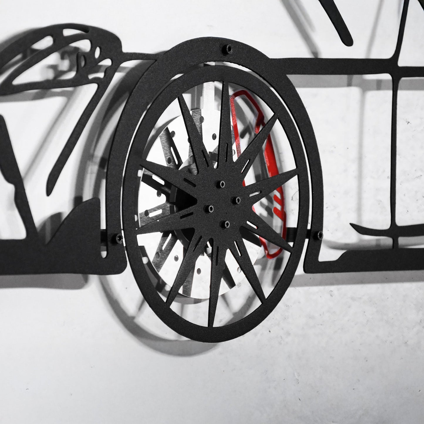 Toyota Supra MK5 Wall Art – Modern JDM Steel Silhouette with Spinning Wheels-KAFMEKA044 - Tampa Home & Garden Store
