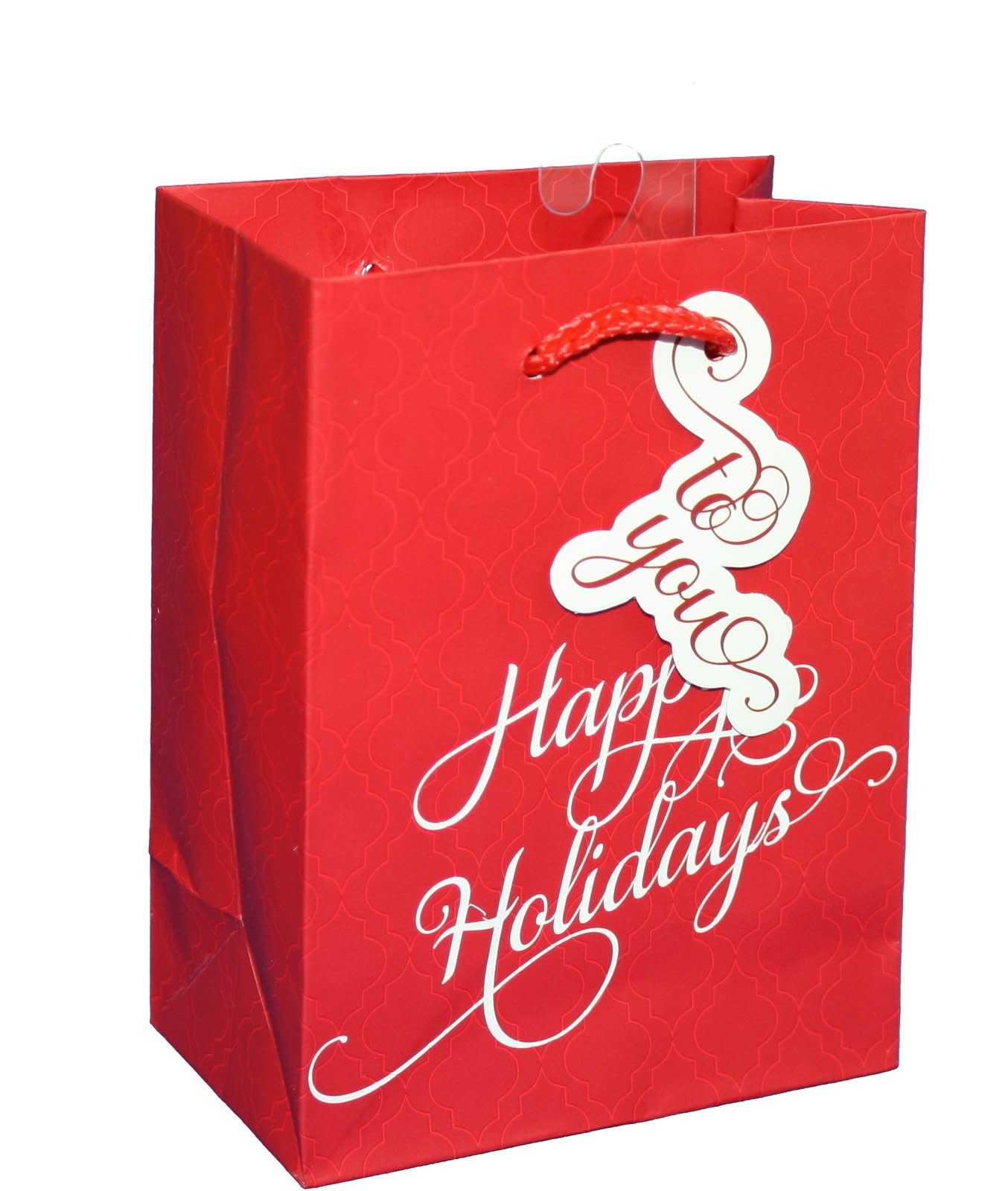 Traditional Lettering Gift Bag - Merry Christmas Red Large - Tampa Home & Garden Store