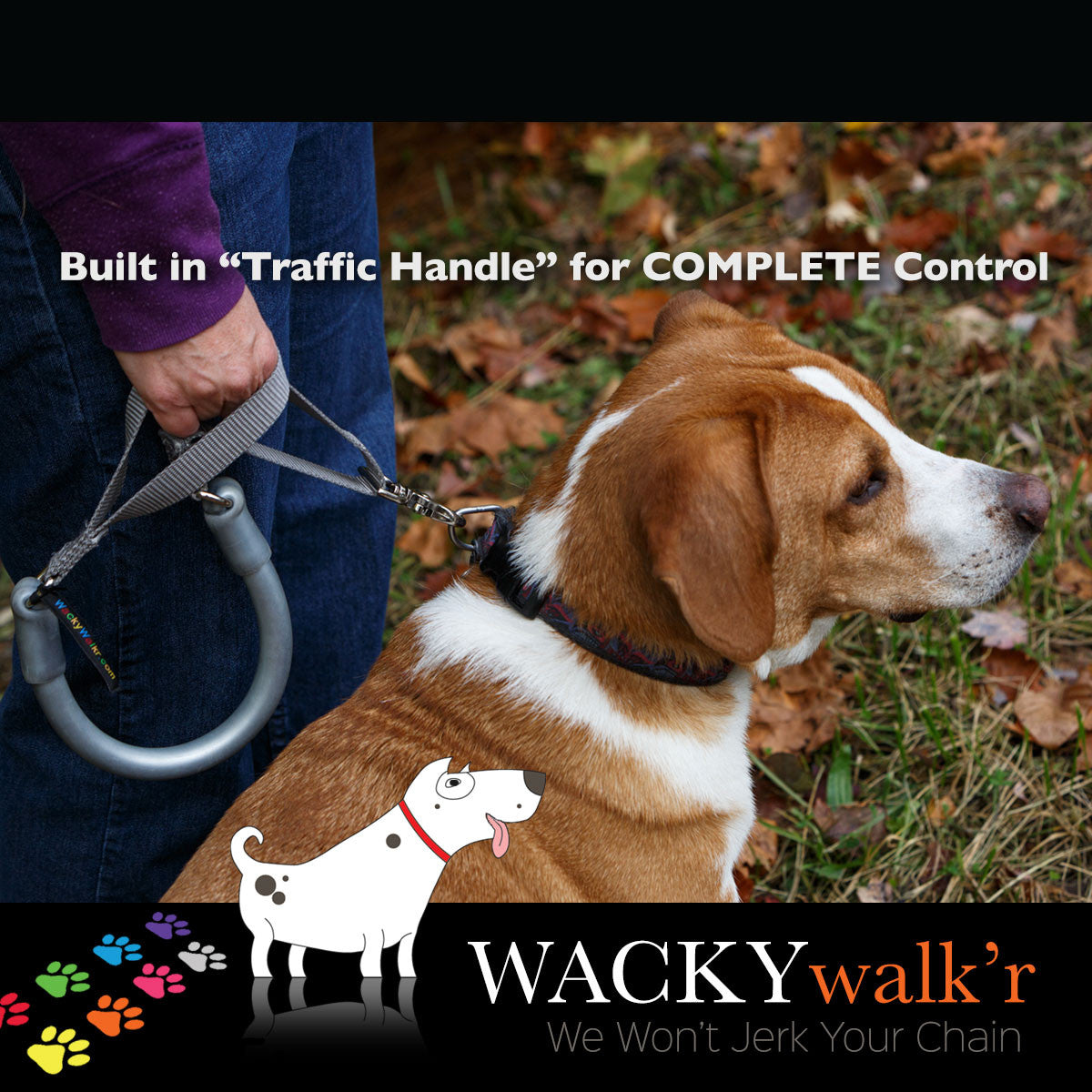 Urban Walk'r Shorter No Pull Leash for City Dogs