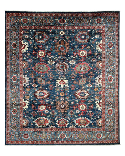 Trasitional Serapi Ghazni Wool Rug – 8' x 10’ – Intricate Floral Design - Tampa Home & Garden Store