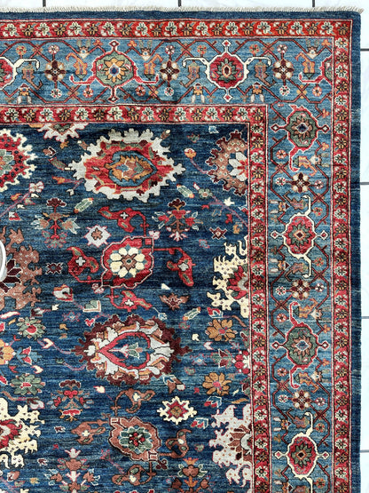 Trasitional Serapi Ghazni Wool Rug – 8' x 10’ – Intricate Floral Design - Tampa Home & Garden Store