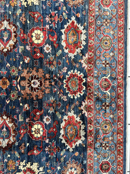 Trasitional Serapi Ghazni Wool Rug – 8' x 10’ – Intricate Floral Design - Tampa Home & Garden Store