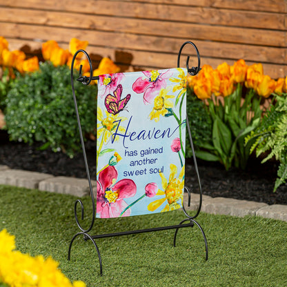 Treasured Memories Reversible Suede Garden Flag - Tampa Home & Garden Store