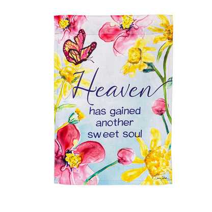 Treasured Memories Reversible Suede Garden Flag - Tampa Home & Garden Store