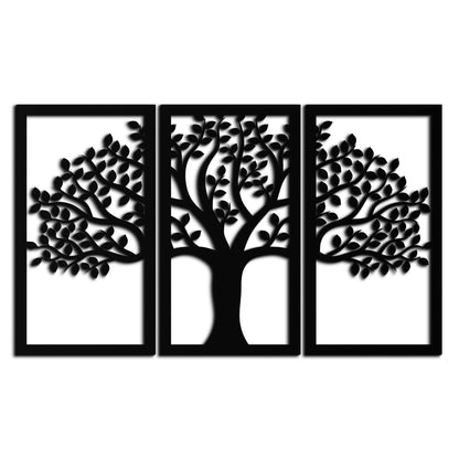 Tree of Life Metal Wall Art – 3-Panel Nature Decor - KAF221 - Tampa Home & Garden Store