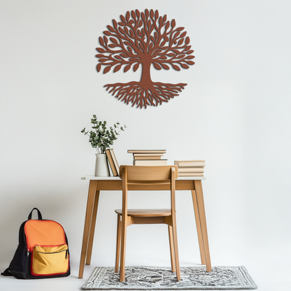 Tree of Life Metal Wall Art - Modern Steel Nature-Inspired Decor - KAF112 - Tampa Home & Garden Store