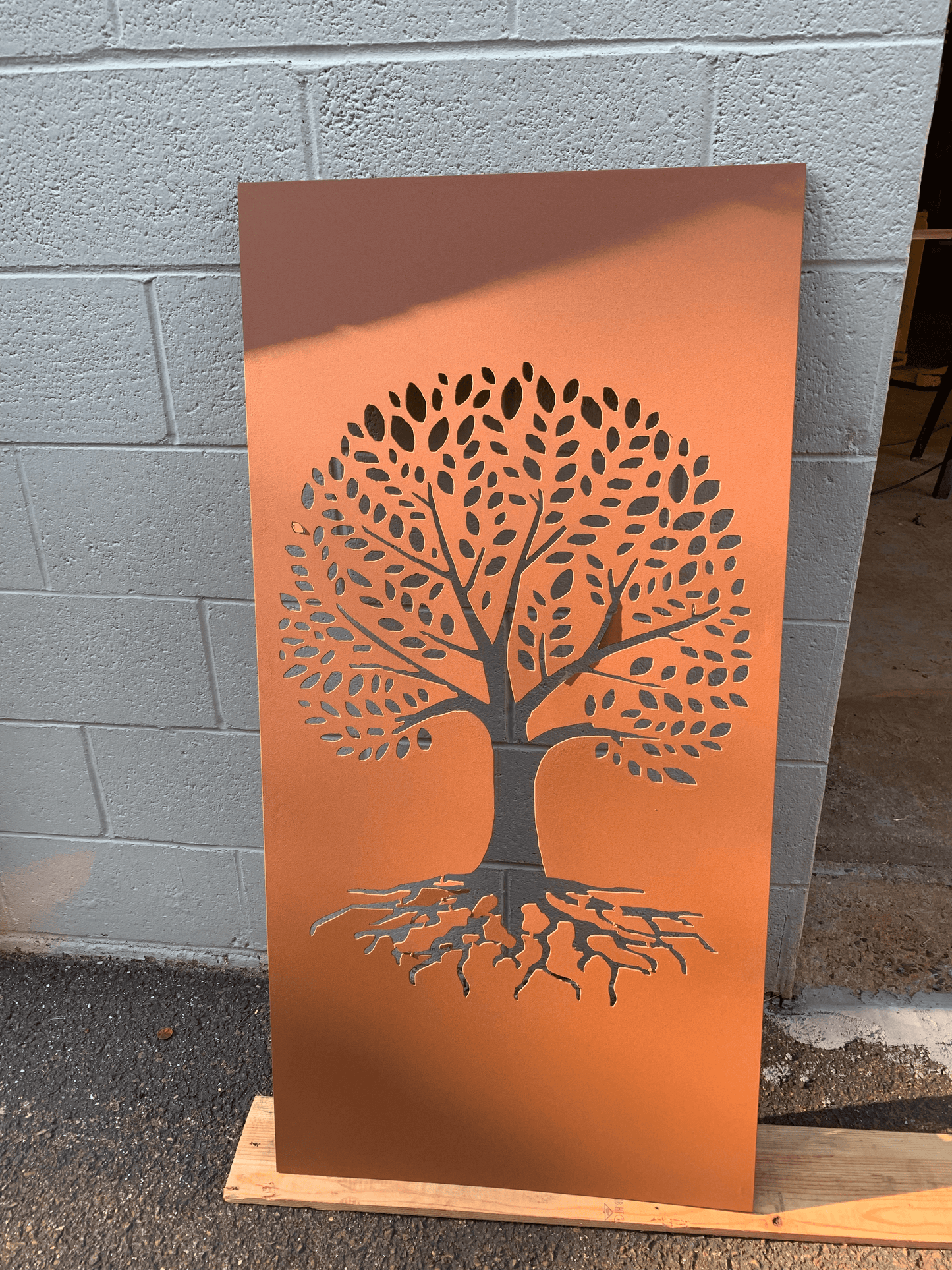 Decorative Metal Tree Of Life Privacy Screen
