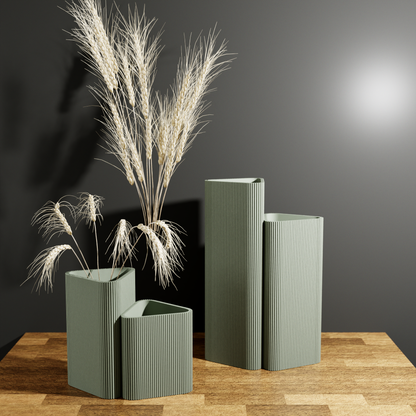 Triangle Vase - Tampa Home & Garden Store